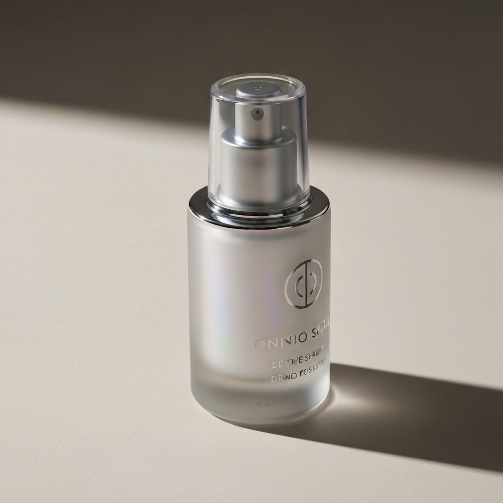 Luxury serum bottle