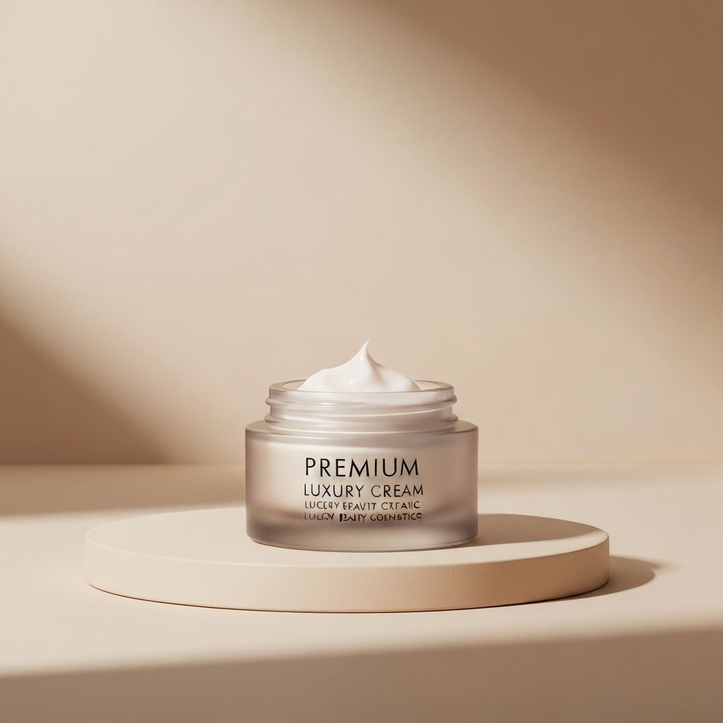 Premium skincare cream main product
